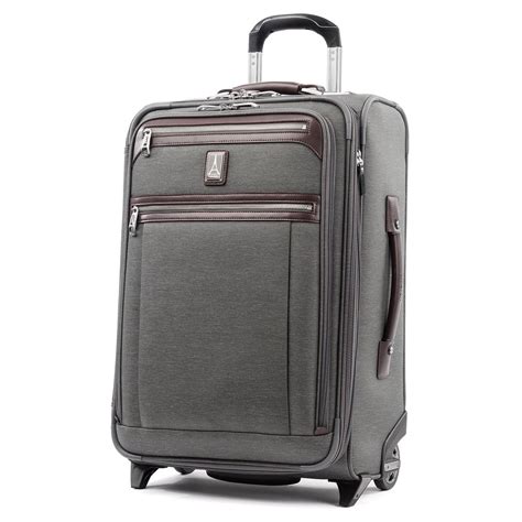 Get style & functionality on every trip with our <b>Platinum</b> <b>Elite</b> softside luggage collection. . Travelpro platinum elite 22 spinner